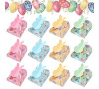 s De Dulces De Pascua Estuche De Empaque De Papel Para 12 Piezas