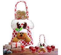 s De Favor Navideñas,Decoración Del Hogar Reutilizable De Papá Noel Con Asa,De Caramelos De Navidad | Para Halloween Víspera De Acción De Gracias Víspera De Año Nuevo Vacaciones