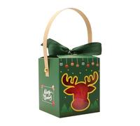 s de Galletas Navideñas - Contenedor de Chocolate con Ventana y Asa | De Almacenamiento Para Galletas Navideñas,para Manualidades Regalos Reuniones Familiares Maestros Estudiantes Organizadores de