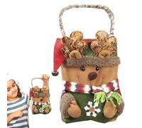 s De Golosinas Navideñas,Bolsita de Aperitivos Festivos - Tote De Dulces Para Fiestas - Para Favores de Fiesta, Eventos, Reuniones Familiares, Bodas, Chocolate, Frutas, Tiendas,