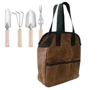 s de Herramientas - Tote de Encerada de 450 gramos para Jardinería - de Almacenamiento de Herramientas,Para Hombres Padre Taller Florista Camión Coche Motocicleta Proyecto Llave Carpintería