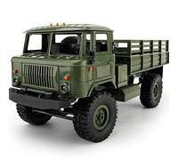 S de Idea® 18139 B24 Militar Truck 4 WD 2.4 GHz RC R/C kstarz-toys - Camión Teledirigido, Tank, cadena Vehículo, monster Crawler Camión 1: 16, nuevo