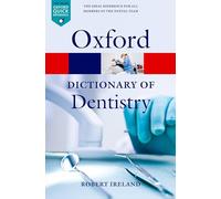 (s/dev) A Dictionary Of Dentistry (Oxford Quick Reference)