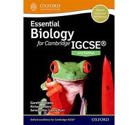 (s/dev) Essential Biology For Camb Igcse: Second Edition (Essential Science for Cambridge IGCSE)