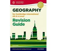 (s/dev) Geography For Cambridge International As & A Level: Revisio (Cie a Level)