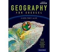 (s/dev) Geography For Edexcel A Sb (A Level Geography for Edexcel 2016)