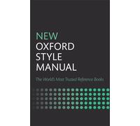 (s/dev) New Oxford Style Manual 3 Ed: The Wold´s Most Trusted Reference Books
