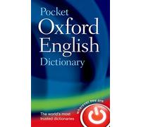 Pocket Oxford English Dictionary