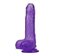 Ś-Ëx Toys Ġộděmïchés Cønsølãdør，Realista Pênês Silicona，7,08 Pulgadas/18,5 Cm, Resistente Al Agua