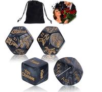 S-ẹx Tσys Negros Clásicos Dices Set, ¡Ilumina La Diversión del Juego! 6X3J1F9
