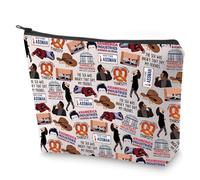 S Feld Lover Gift The Sea was Angry - Bolsa de maquillaje divertida de la serie de comedia de los años 90, bolsa de lona con cremallera, El mar estaba enojado