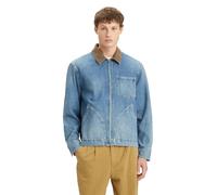 's Full Zip Mechanics Trucker - Chaqueta vaquera Levis para hombre azul - denim con cremallera
