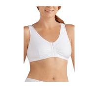 Amoena Sujetador de Mujer Frances con Cierre Frontal, indicado para Momentos de Ocio. Blanco Blanco Medium