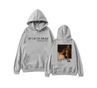 (S,gray)Ariana Grande We Can't Be Friends Hoodie Man Woman Harajuku Hip Hop Trendy Pullover Tops Sweatshirt Bruce Springsteen Fans Gift
