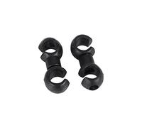 S Hebilla Cable Hidráulico de Freno Guía de Marco Clips de Gancho, Cable de Engranaje de Freno Piezas y Componentes (BLACK)