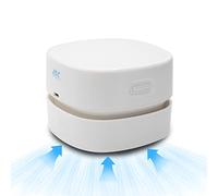 S.I.C Sci Mini aspiradora de Escritorio, aspiradora de Escritorio Recargable inalámbrica, barredora de lápiz, virutas de Goma, Confeti, Teclado, Coche, Escritorio (Weiß)