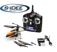 S-Idee ® 01140 / V911 helicóptero 4.5 Canal 2.4 GHz RC helicóptero por control remoto Heli RC Helicóptero Pantalla LCD con giroscopio y 2,4 GHz tecnología a estrenar, para interiores y exteriores, con una función de controlador de GYRO y 2,4 GHz listo para volar!