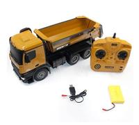 s-idee® S1573 Rc Dump Truck 1:14 Compactlader10 Canal Kipplader Huina 1573