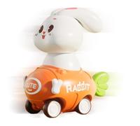 s impulsados por fricción, s para Autos Press and Go | Los niños juegan el del vehículo del Conejo | s de Coche de Carreras con tracción hacia atrás y Empuje impulsados por fricción para niños de