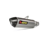 Akrapovic Slip-On Line Titanio Silenciador trasero, plata