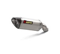 Akrapovic Slip-On Line Titanio Silenciador trasero, plata