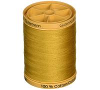 S-lidos Thread Gutermann 800C-956 de algod-n natural 876 Yardas-Oro