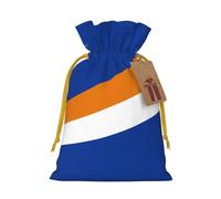 S Linen - Bolsas de regalo de Navidad, estampado de bandera de las Islas Marshall, bolsas de regalo con cordón, para Navidad, Acción de Gracias, decoración de regalos
