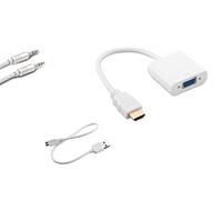 S-link SL-HVS13 - Convertidor HDMI a VGA + audio micro USB