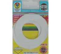 S&M 001468 Junta Estanqueidad Plana para Lavabos, 1 1/4"