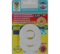 S&M 001468 Junta Estanqueidad Plana para Lavabos, 1/2"