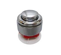 S&M 410529 Pulsador cisterna simple descarga cromado-Recambio para cisternas