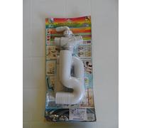 S&M 751608 Sifón Doble Goma con Toma Lavadora Salida, 40 mm