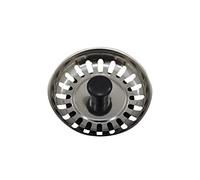 S&M 751837 Tapon fregadero rejilla inoxidable 80mm para válvula de 115mm