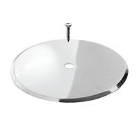 S&M 751868 Embellecedor inoxidable con tornillo de bote sifónico del baño 135 mm