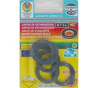 S&m JUNTA FONTANERIA PLANA 5PZ S& M 1' 001659 GOMA