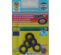 S&m JUNTA FONTANERIA PLANA 5PZ S& M 1/2' 001727 GOMA