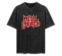 s Metal Church - Logo New T-Shirt Black L