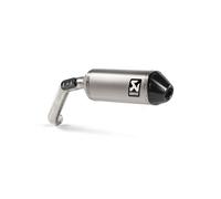 S-MG8SO2-HFTT - Silenciador Escape Akrapovic Titanio Moto Guzzi V85 TT (21-22)