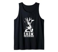 S.N.O.W. Cosas Que Nadie Quiere Invierno Divertido Camiseta sin Mangas