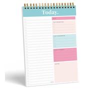 S&O Daily Planner Notepad for Productivity - 52 Page Daily To Do Plann