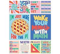 S&O - Pósteres de matemáticas para escuela primaria, exhibiciones aritméticas en el aula, impresiones espaciales de aprendizaje para matemáticas, tablas de números para el Instituto Intermedio,