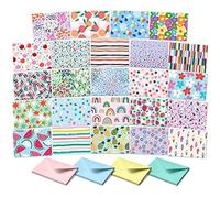 S&O - Tarjetas en blanco para todas las ocasiones en una caja, tarjetas en blanco con sobres para mensajes escritos a mano, caja surtida de etiquetas para todas las ocasiones con cubiertas, paquete de