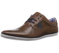 s.Oliver 13201, Zapatos de Cordones Derby Hombre, Marrón Cognac Navy 380, 45 EU