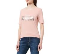 s.Oliver 2144441 Camiseta con Estampado Frontal, Pink 42d3, 48 para Mujer