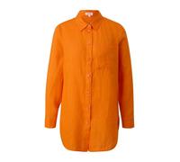 s.Oliver 2146738 Blusa de Lino Manga Larga, Naranja 2310, 42 para Mujer