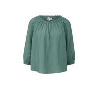 s.Oliver 2147863 Blusa con Hombros Descubiertos, Petróleo Claro, 40 para Mujer