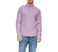 s.Oliver 2148591 Camisa de Manga Larga, Corte Ajustado, 40g1 Rosa, XL Hombres