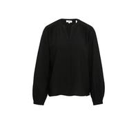 s.Oliver 2161029 Blusa de Manga Larga, Negro, 40 Mujeres