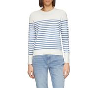 s.Oliver 2161704 Jersey a Rayas, Azul Real, 36 para Mujer