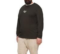 s.Oliver 2162192 Camiseta de Manga Larga con Logotipo Bordado, 89d1, XXXL Hombres